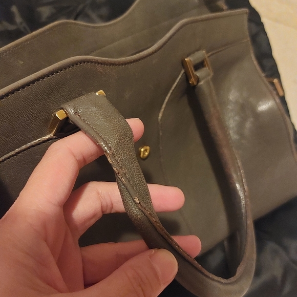 YSL 2 way-mini cabas bag in grey - Picture 11 of 17